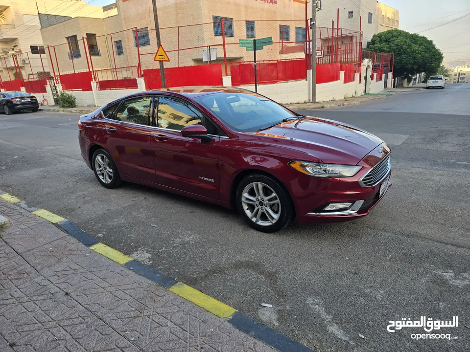 فورد فيوجن موديل 2018 فحص كامل بحالة الوكالة