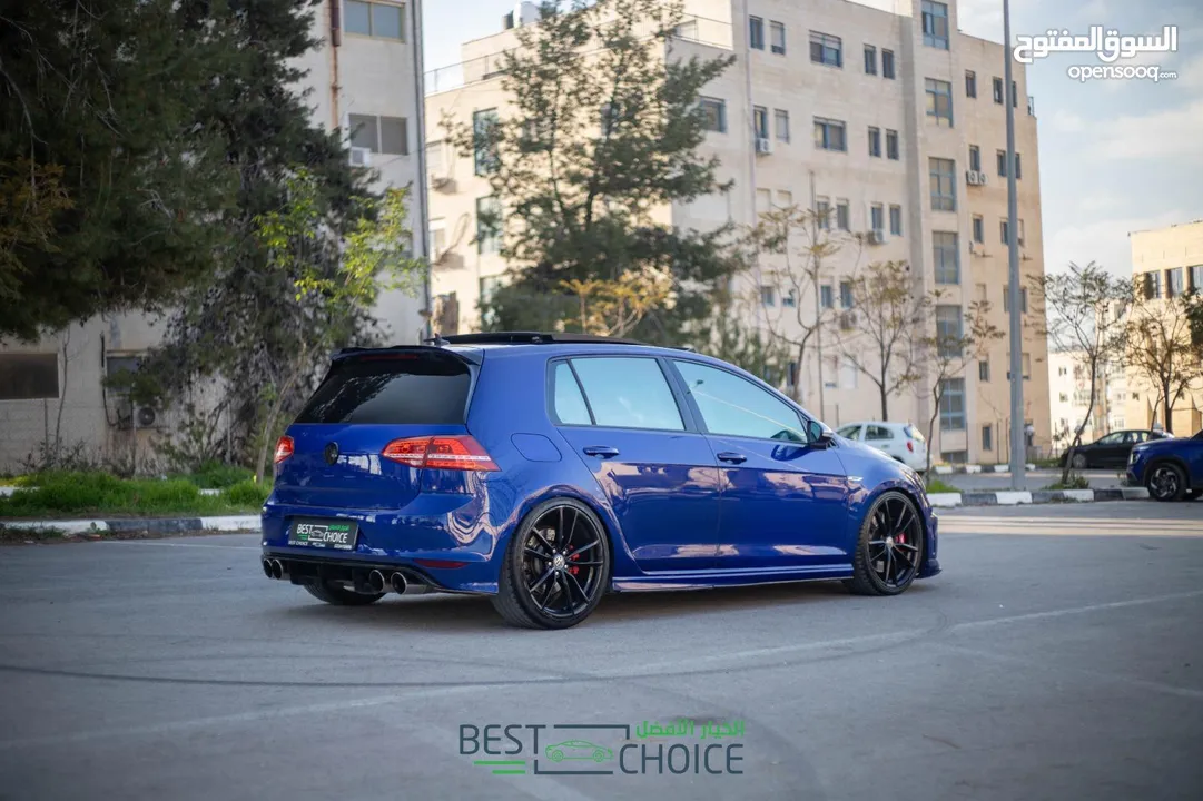 GOLF R 420 HP فل تعديل  فل اضافات  رخصة و تامين لشهر سته  دفع رباعي  امكانية البدل وارد  فحص نظيف