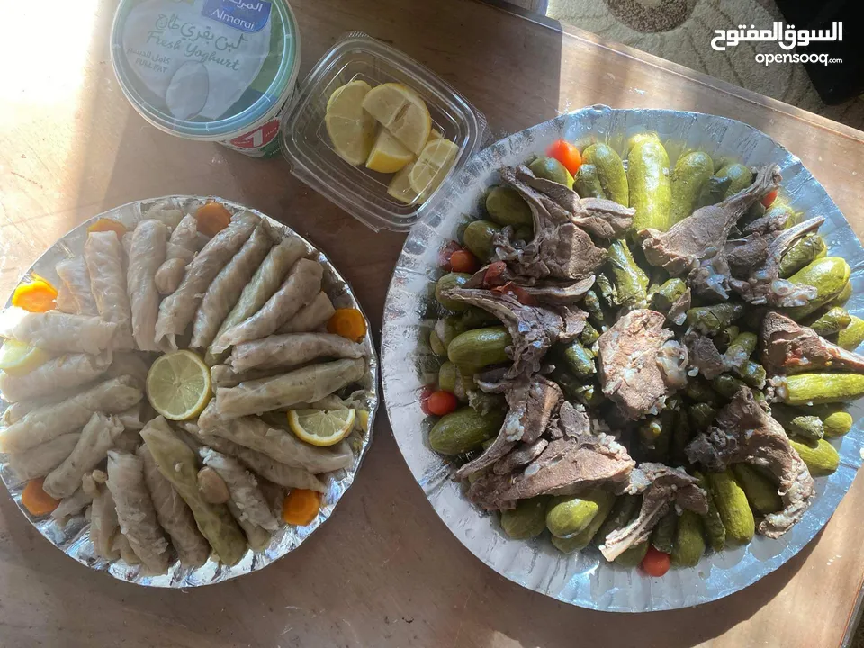 مكمورة اربد بزيت الزيتون وطحين القمح البلدي  / كبة برغل باللحمه البلدية  كبة خالية من الطحين