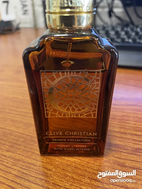 Clive Christian woody leather