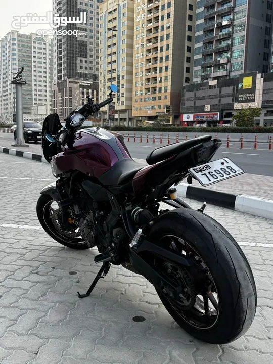 Yamaha MT-07 2018  Violet  16k Mileage