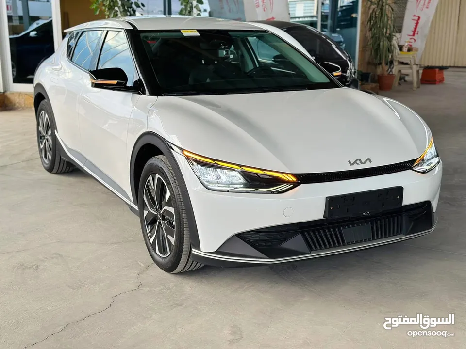 كيا EV6 وارد كوريا 2022 فحص كامل كرت ابيض ممشى 70 الف KM استخدام شخصي