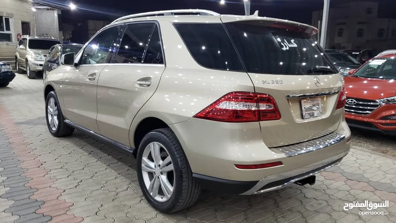 مرسيدس ML350-2013 فخامة والقوة والهنجمة فقط لاغير