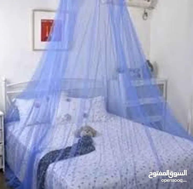 11 ديتار ناموسية ديكور سرير غرفة نوم مزدوج او مفرد منع دخول الناموس و الحشرات بشكل نهائي و