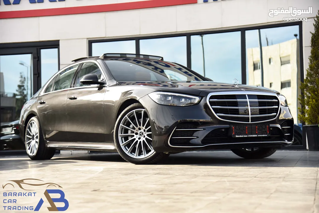 مرسيدس اس كلاس مايلد هايبرد وارد الوكالة 2022 Mercedes S450 4MATIC AMG Line Mild Hybrid