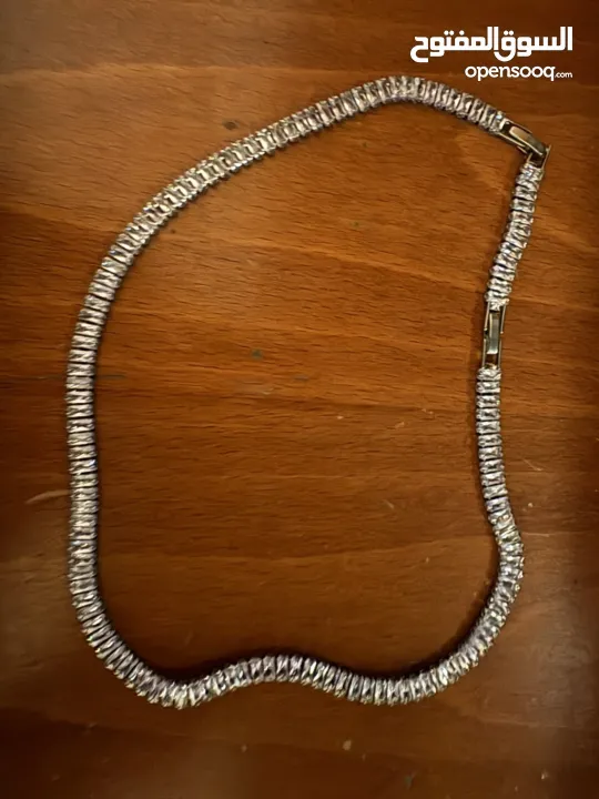 سنسال مطلي فضة الحجم وسط