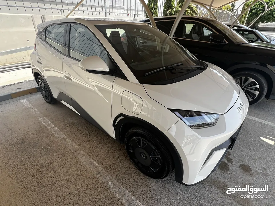 بي واي دي سيجل لون بيج موديل 2023 بحال الوكالة ممشى قليل 305 كيلو بالشحنة