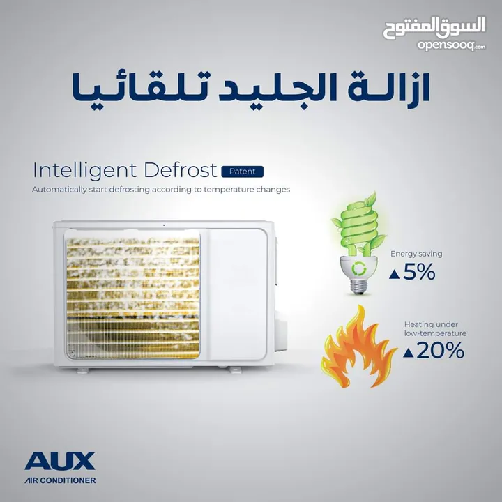 اوكسوند فري CA 1 طن اعلى نسبة توفير 70% شامل التوصيل والتركيب كفاله 5 سنوات