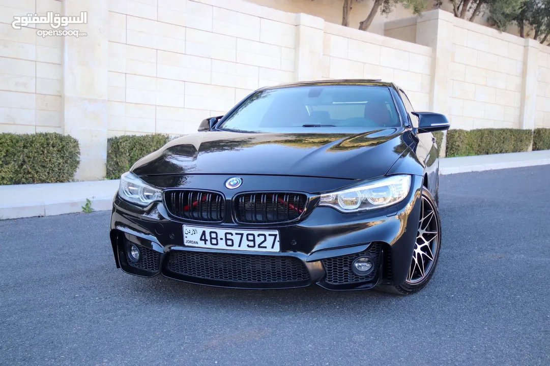 Bmw 428i  السعر 23500 وقابل للتفاوض للجاد بالشراء  السيارة اعلى مواصفات و قمة النظافة