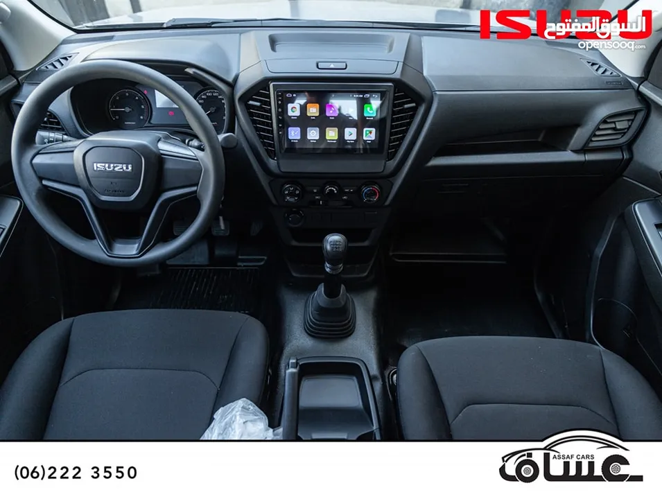Isuzu D-Max 2025 جير عادي، عداد صفر و كفالة الشركة