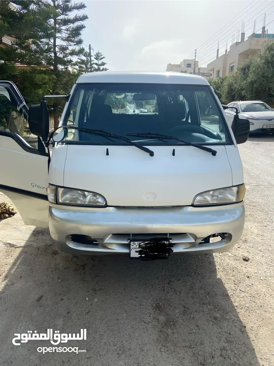 باص هونداي جريس موديل 2001  للجادين فقط سعر جيد