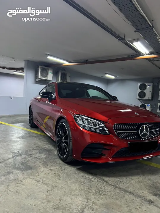 Mercedes C200 Coupe - 2021 / مرسيدس كوبيه C200 موديل 2021