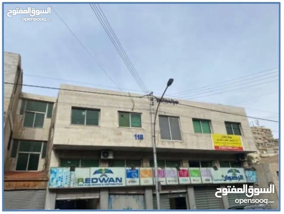 مجمع تجاري في منطقة العبدلي بالقرب من البنك المركزي