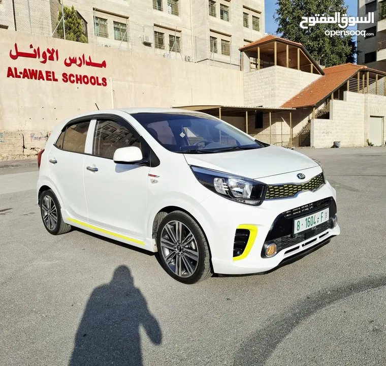 كيا بيكانتو 2020 GT LINE فل اضافات بصمة