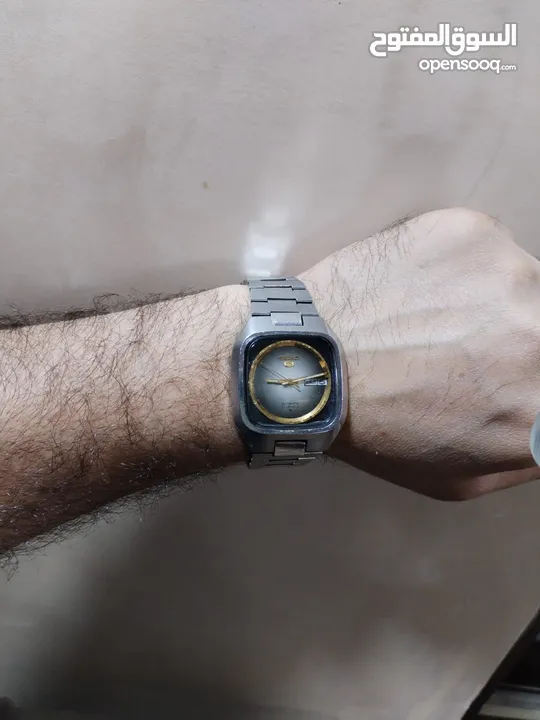 ساعة يد اوتوماتيك سيكو SEIKO اليابانيه الصنع الاصليه ساعه شغاله و نظيفه