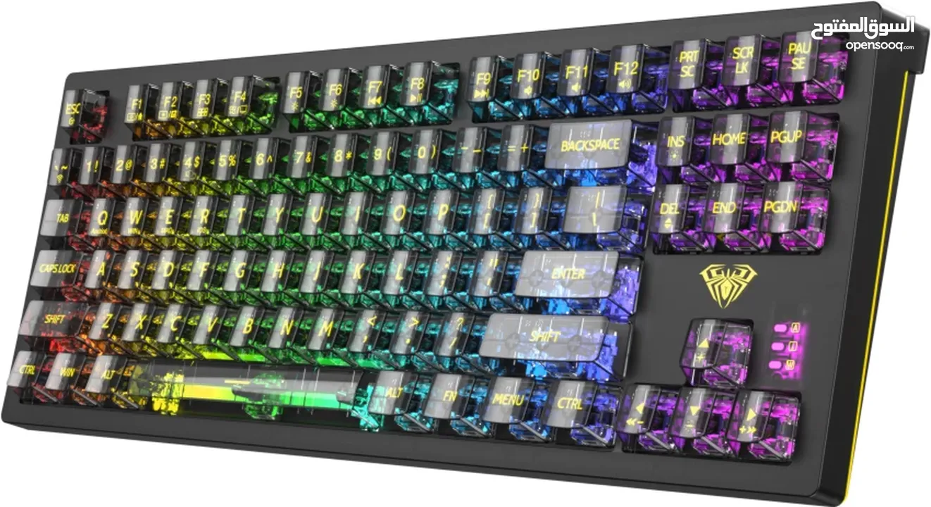 كيبورد وايرلس جيمنغ اصلي ميكانيكل / لوحة مفاتيح  Aula S2183 Mechanical Wireless Keyboard