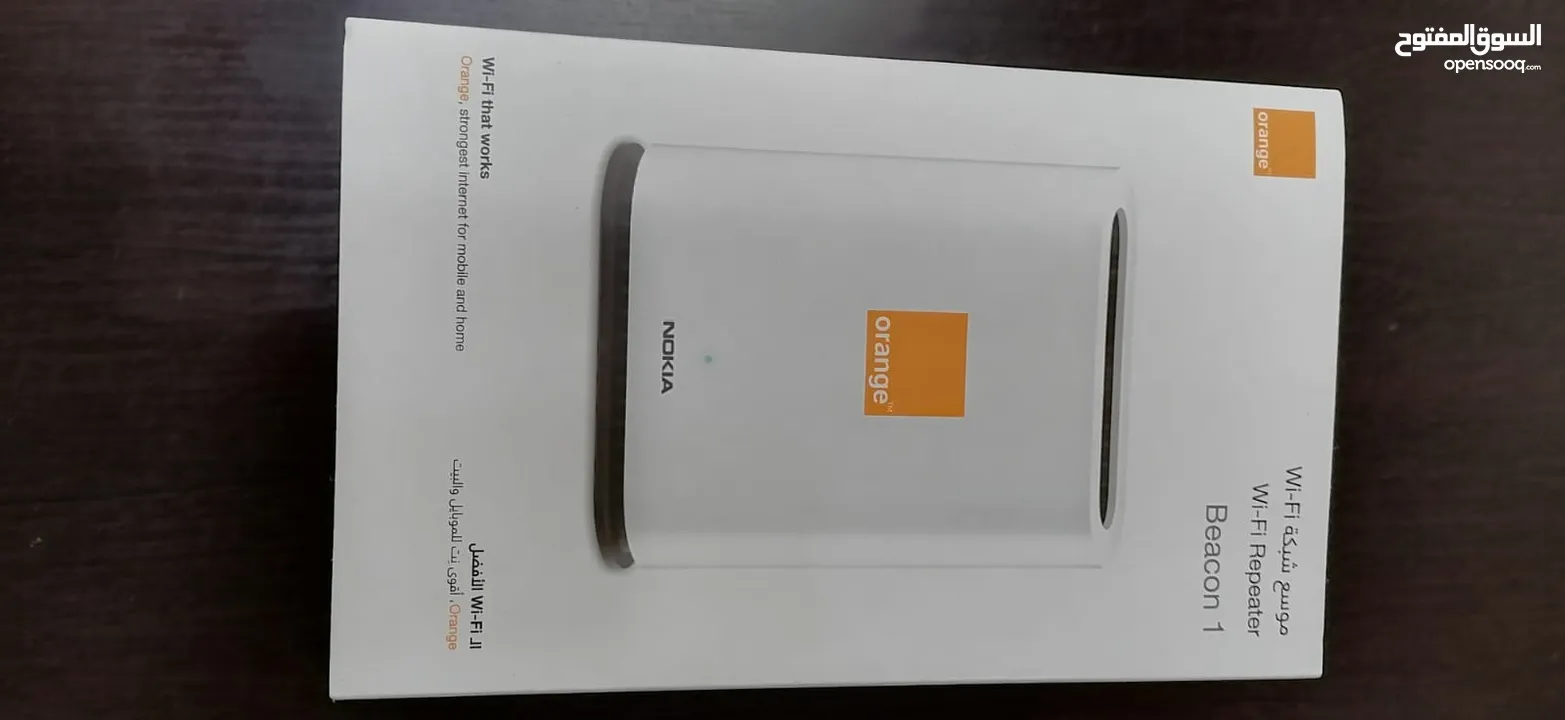 إكستندر نوكيا موسع شبكه واي فاي اورنج #جديد بغلاف الشركة #20دينار ويرلس سرعة 1200 2.4 & 5G