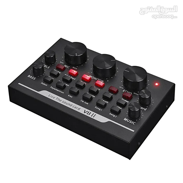 كرت صوت خارجي احترافي V8 Soundcard