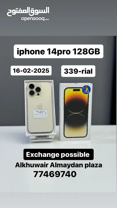 iPhone 14 Pro -128 GB - Nice working- Box piece- Apple warranty 16/02/2025