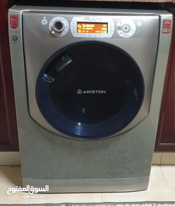 2في1 نوع اريستون غساله مع حماصه k10