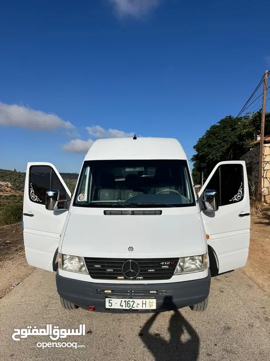 باص 412 موديل 2000 مطور جير بوكس بوضع الشركه