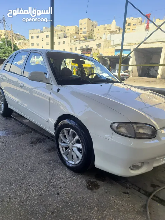 هيونداي اكسنت 1997 اتوماتيك فحص كامل للبيع