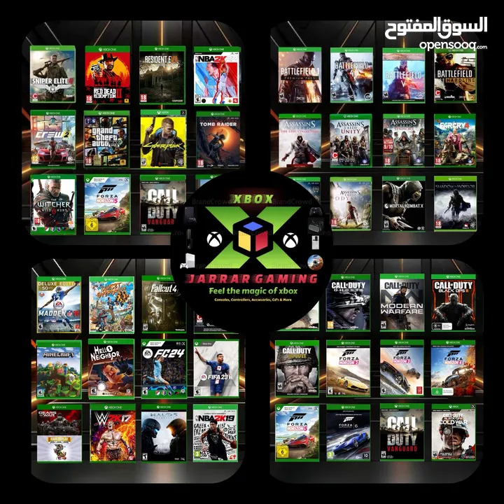 Xbox series x & one x/s Game CD’s  أقراص ألعاب إكس بوكس سيريس & ون