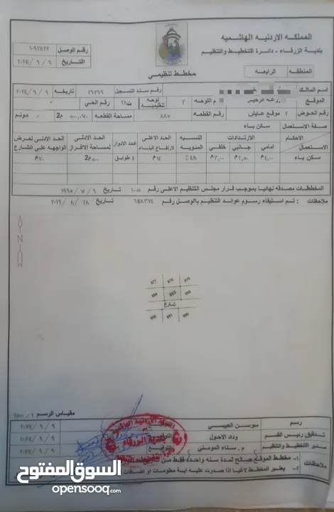 قطعة ارض - ضاحية البستان