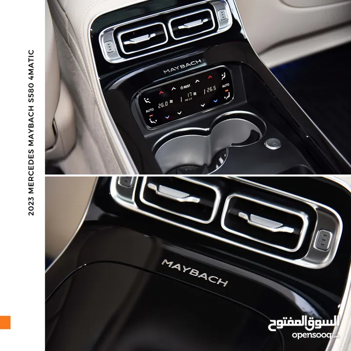 مرسيدس مايباخ وارد وكفالة الوكالة 2023 Mercedes Maybach S580 4MATIC