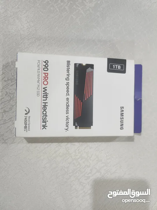 1TB SAMSUNG 990PRO PCle 4.0 M.2 NVME 3D NAND 7450MB/S SPEED DESKTOP  LAPTOP and Computer SSD 990 برو