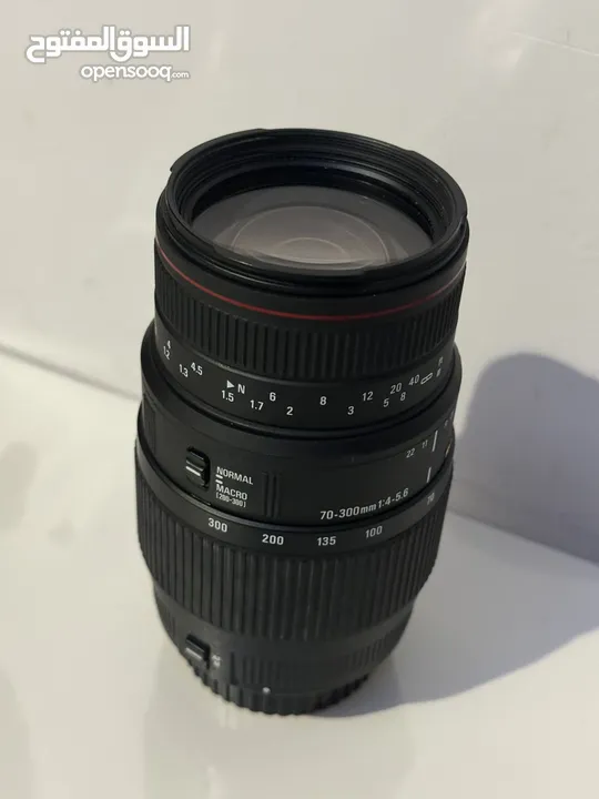 Tamron lens 70-300 red line macro for sale
