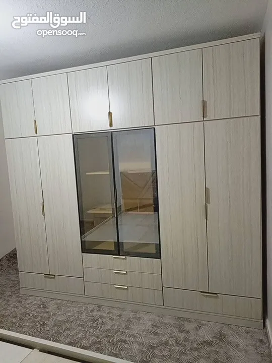 غرف نوم وخزائن لامينت شغل مكفول 5سنوات 18م واذا ما عجبك يرجع شغل روعه