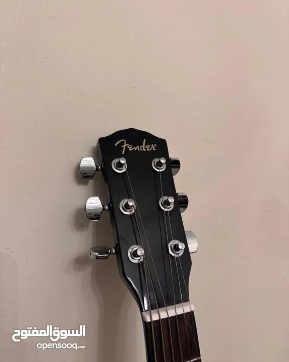 Fender CD60 V2 BLK Carbon Fiber wrap acoustic guitar - 200 JDs
