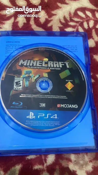 Minecraft cd ps4