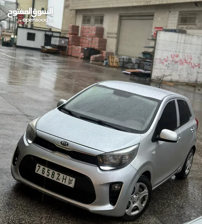 kia bekanto 2018 بالرخصة ترخيص تامين طويل