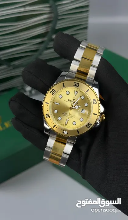 وصلت الملوكية   الجديد والقوي ساعات  ROLEX  كوبي ماستر الستاتي الأكثر مبيعًا  اعلى صنف طبعا