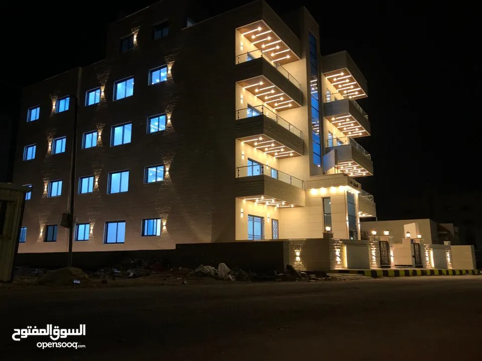 شقق مميزة باجمل مناطق البنيات خلف شارع الحرية منطقة فلل هادئة قرب جميع الخدمات بأسعار مغرية