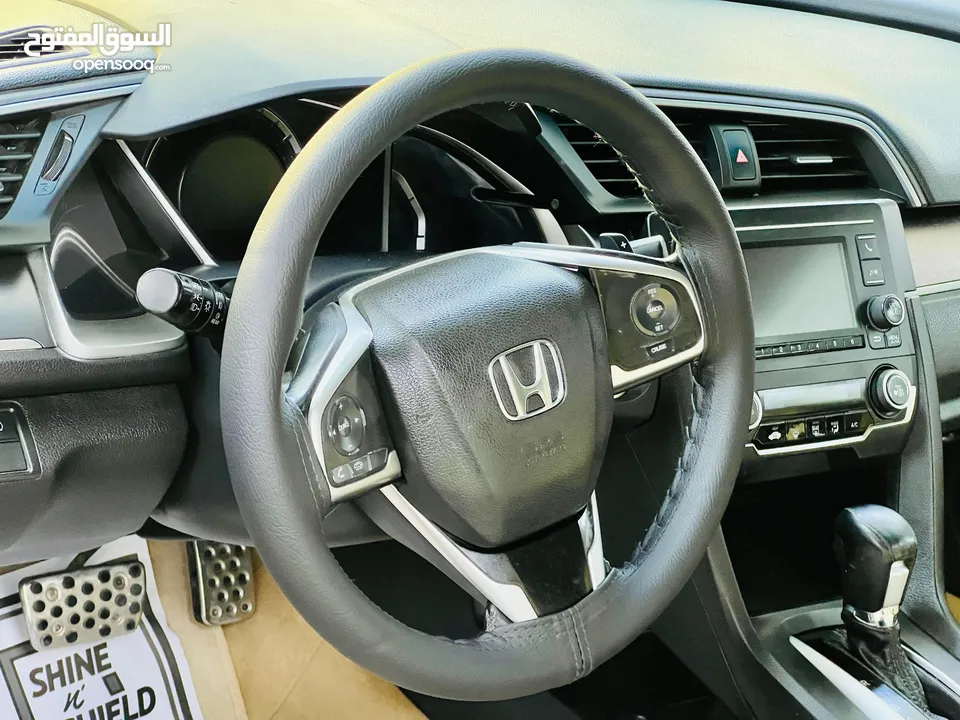 Honda Civic 2019 Model, Zero accident, Single Owner, Low Mileage For Sale