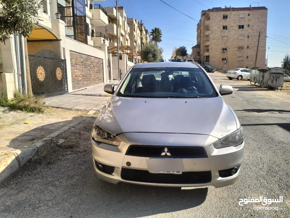 ميتسوبيشي لانسر EX 2014 Mitsubishi Lancer ex 2014 الفراشة بوضع ممتاز جدا