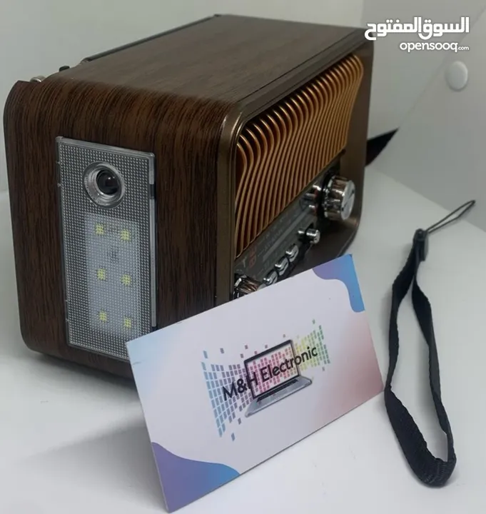 راديو انتيكا بالكهرباء او طاقة شمسية او بطاريه او شحن وبلوتوث وذاكرة وفلاشه وريموت