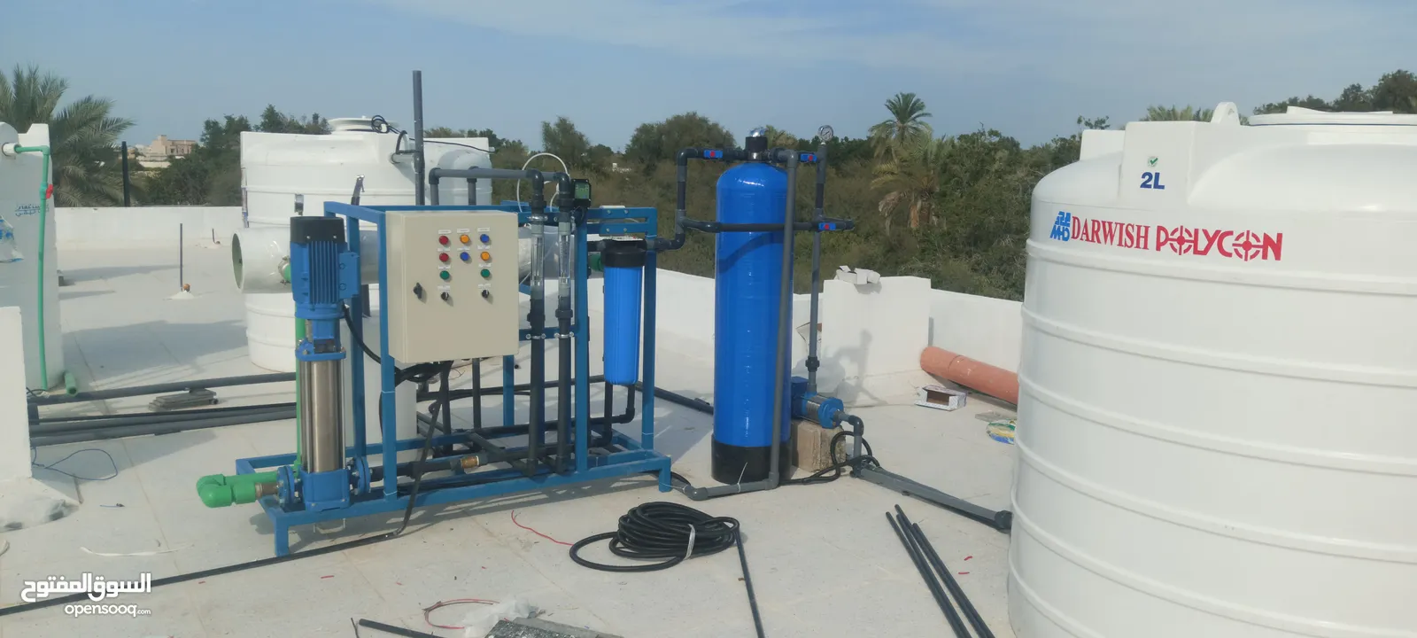 Sea water RO plant specialized محطة تحلية المياه