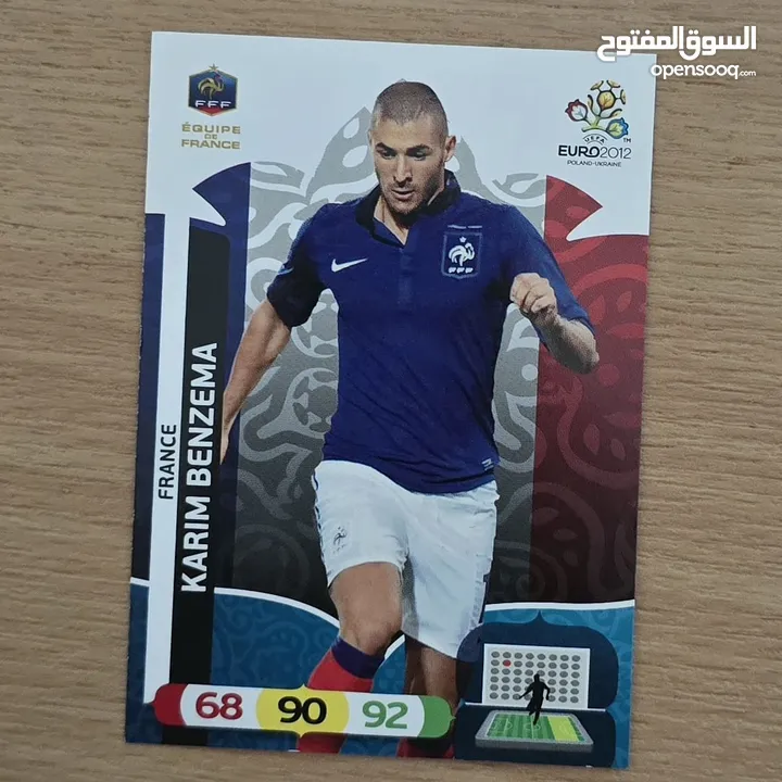 كروت كرة قدم panini and topps
