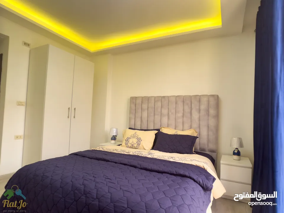 Brand New Furnished two bedroom apartment in Abdoun with Balcony شقة مفروشة غرفتين في عبدون جديدة