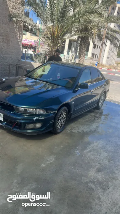 متسوبيشي جالانت 1999 اتوماتيك بوضع ممتاز للبيع كاش او نص بنص