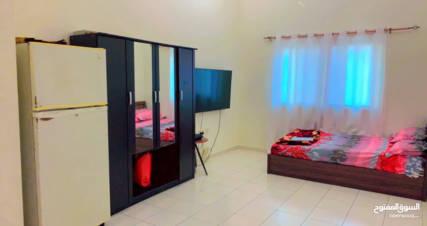 Studio Apartment Fully Furnished On Main Road Al Khaleed Separate Family Building