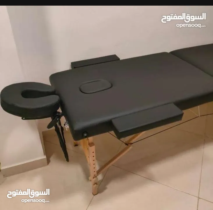 سرير مساج وتدليك يحمل وزن بشكل مميز ألمنيوم