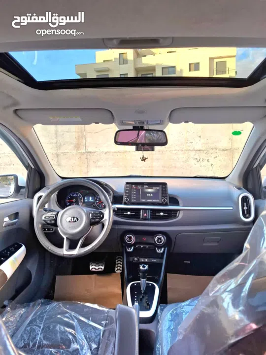 كيا بيكانتو 2018  GT فل اضافات فتحة سقف