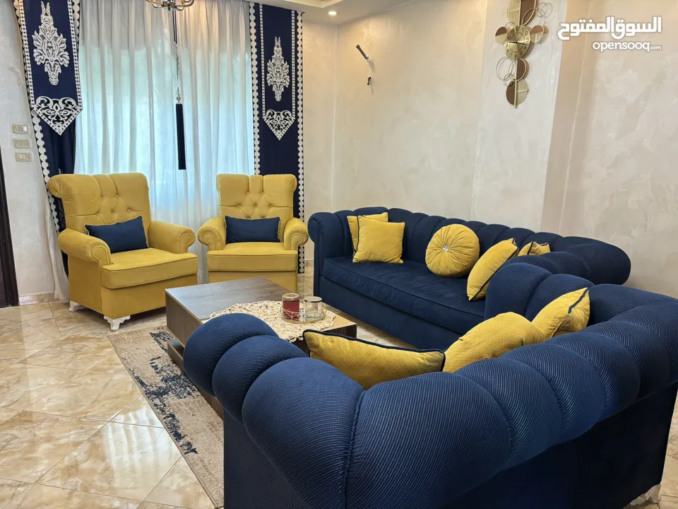 طقم كنب فاخر 7 مقاعد