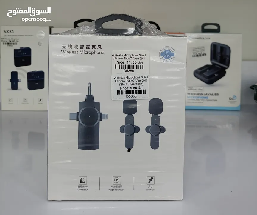 WIRELESS MICROPHONE 3 IN 1