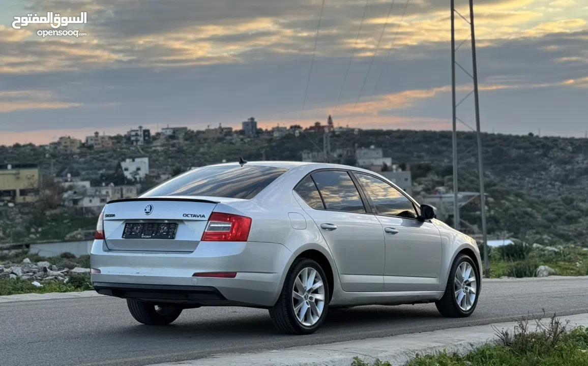 سكودا اوكتافيا 2016 اوتومات ديزل بوضع الشركة السيارة
